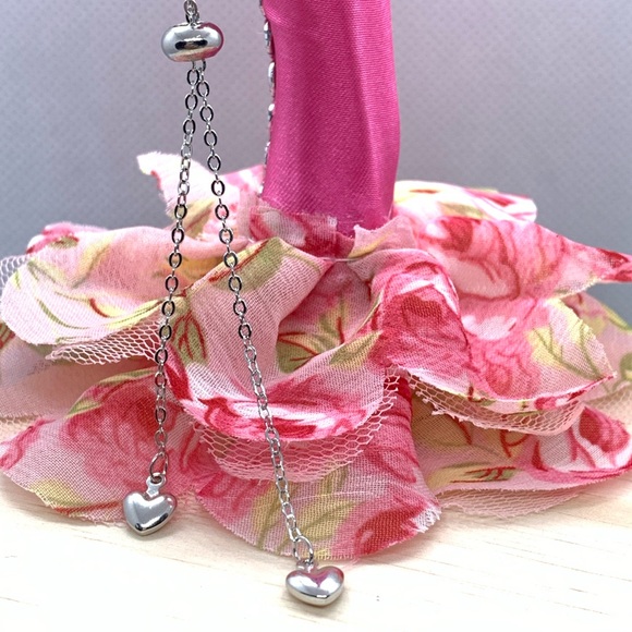 🌟 Sterling Silver 925 Adjustable Heart Necklace - Picture 3 of 5